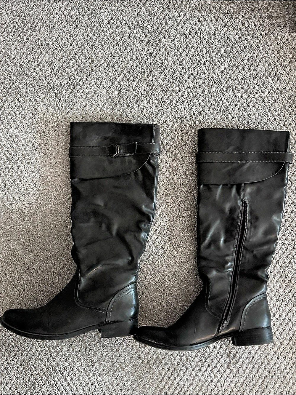 Grey/green Winter Boots